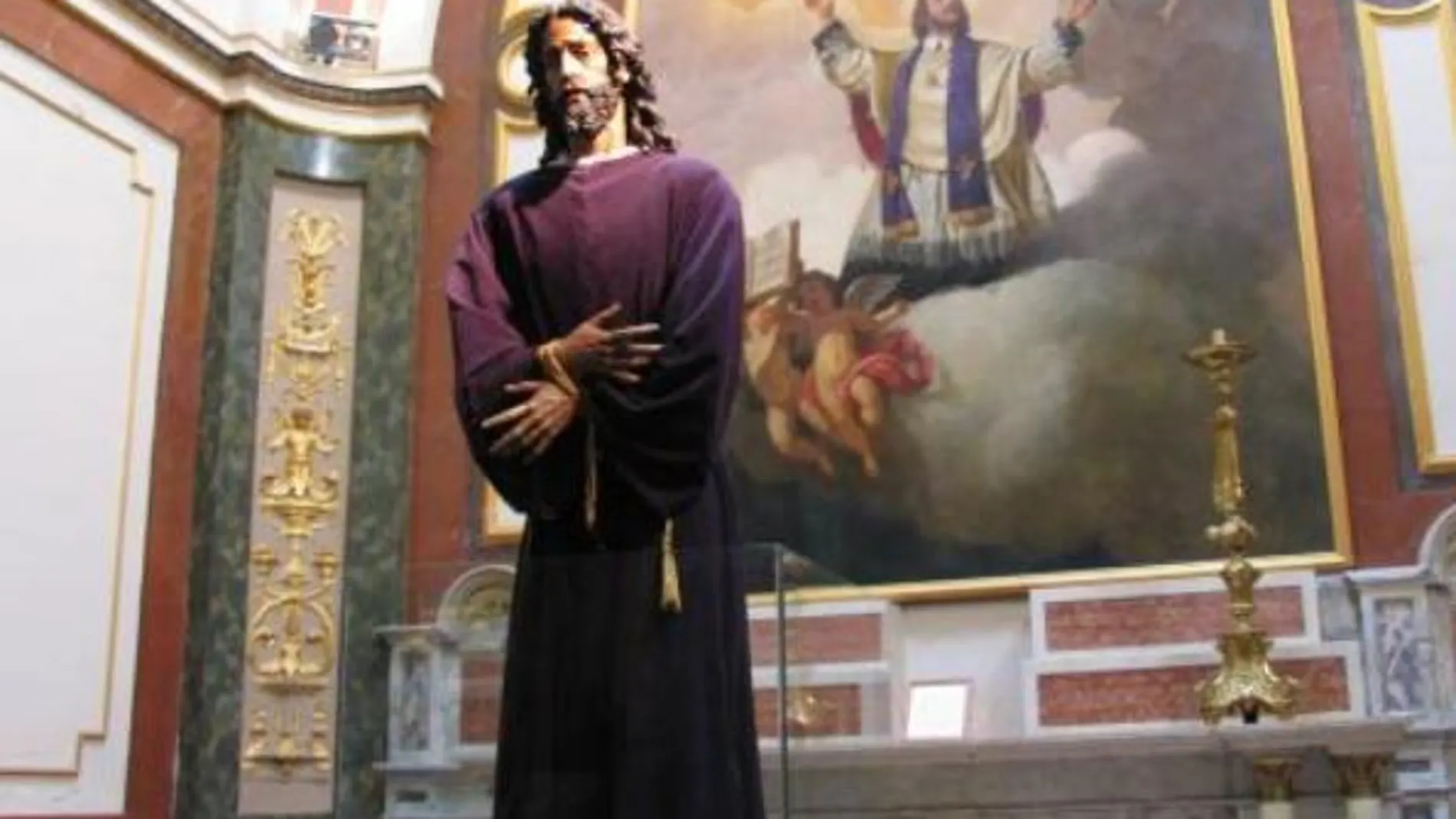 "Cristo de los futbolistas", en Buenos Aires