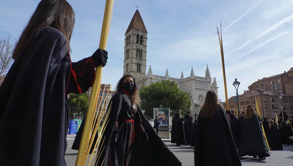 Procesión de Las Palmas en Valladolid