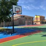 Pista de baloncesto en Husillos