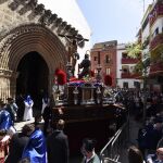 La Hiniesta a la salida de la Parroquia de San Julián