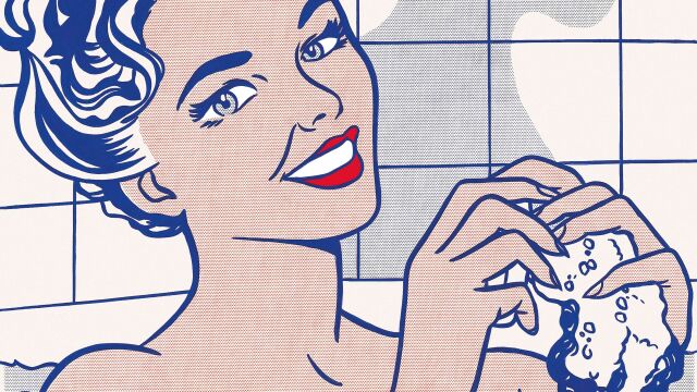 LICHTENSTEIN, Roy_Mujer en el baño