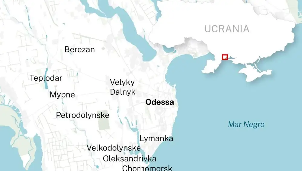 Localizador Odessa, Ucrania