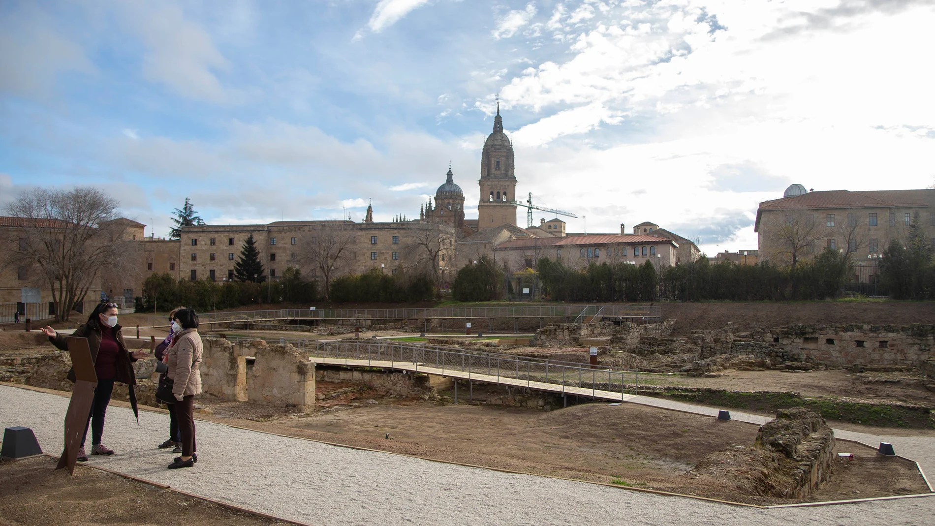 Parque Arqueológico del Botánico de Salamanca que se puede visitar con mascota