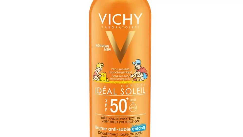 Crema solar Vichy Idéal-Spray Antiarena