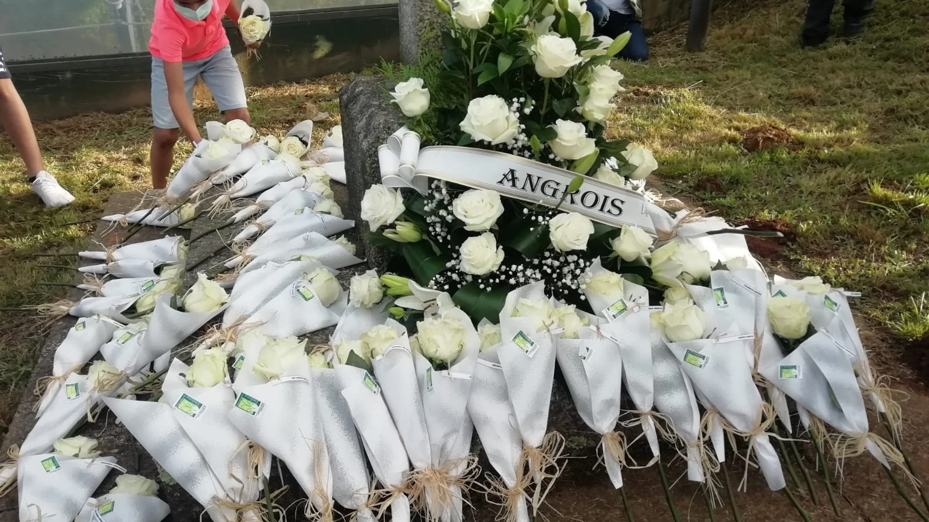 Homenaje a las víctimas del accidente del Alvia