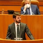 Juan García-Gallardo interviene en la investidura de Mañueco