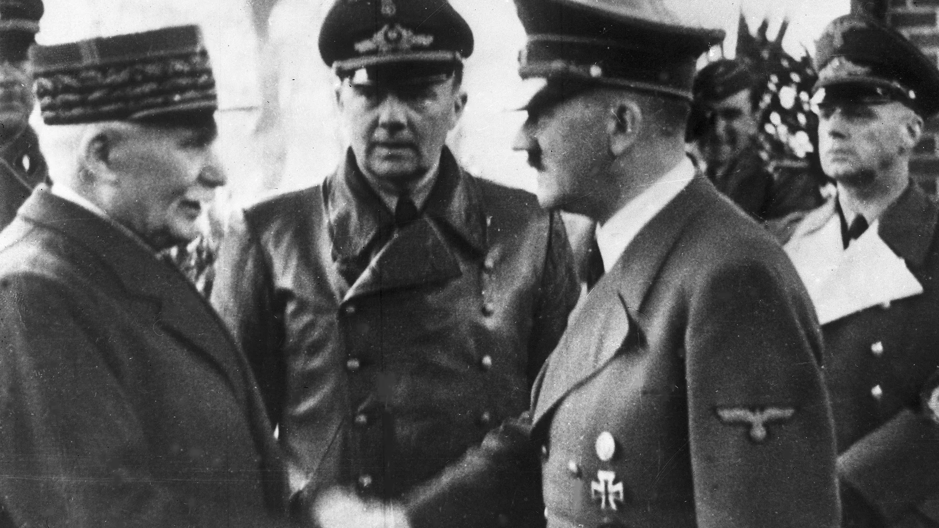 Pétain y Hitler, el saludo que nadie hubiera deseado ver