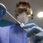 Realización de test de coronaviru
