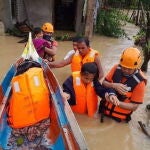 Megi es la primera gran tormenta que azota en 2022 al país, propenso a los desastres, y que registra un promedio de 20 tifones cada año.