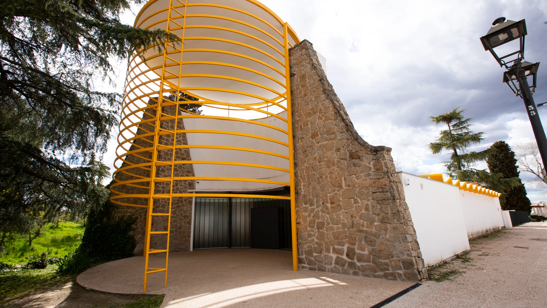 Uno de los Pabellones Icona de Casa Campo, que será la sede del Campus del Videojuego