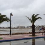 Temporal de lluvia en San Pedro del Pinatar