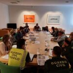 Junta de Seguridad en la Subdelegación del Gobierno para coordinar el dispositivo para la celebración del Día de la Comunidad en Villalar. SUBD. GOBIERNO EN VALLADOLID. 13/04/2022