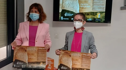 Presentación en la Diputación de Huelva de los actos conmemorativos del IV aniversario del hallazgo de la estela diademada. EUROPA PRESS