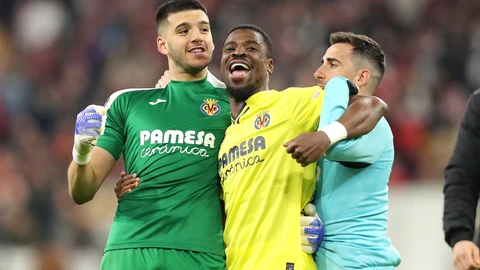 Serge Aurier con el Villarreal.