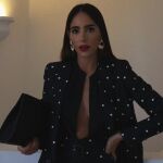 Rocío Osorno y el conjunto para ir a la Feria de Abril 2022.