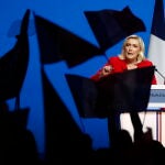 Marine Le Pen, la candidata de extrema derecha en Francia