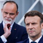 Emmanuel Macron y Edouard Philippe