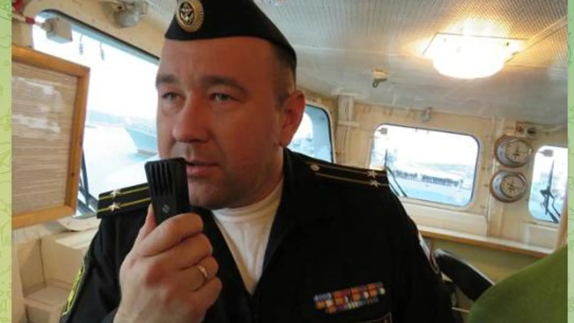 Kuprin Anton Valeryevich, Comandante del crucero "Moskva" (Telegram)