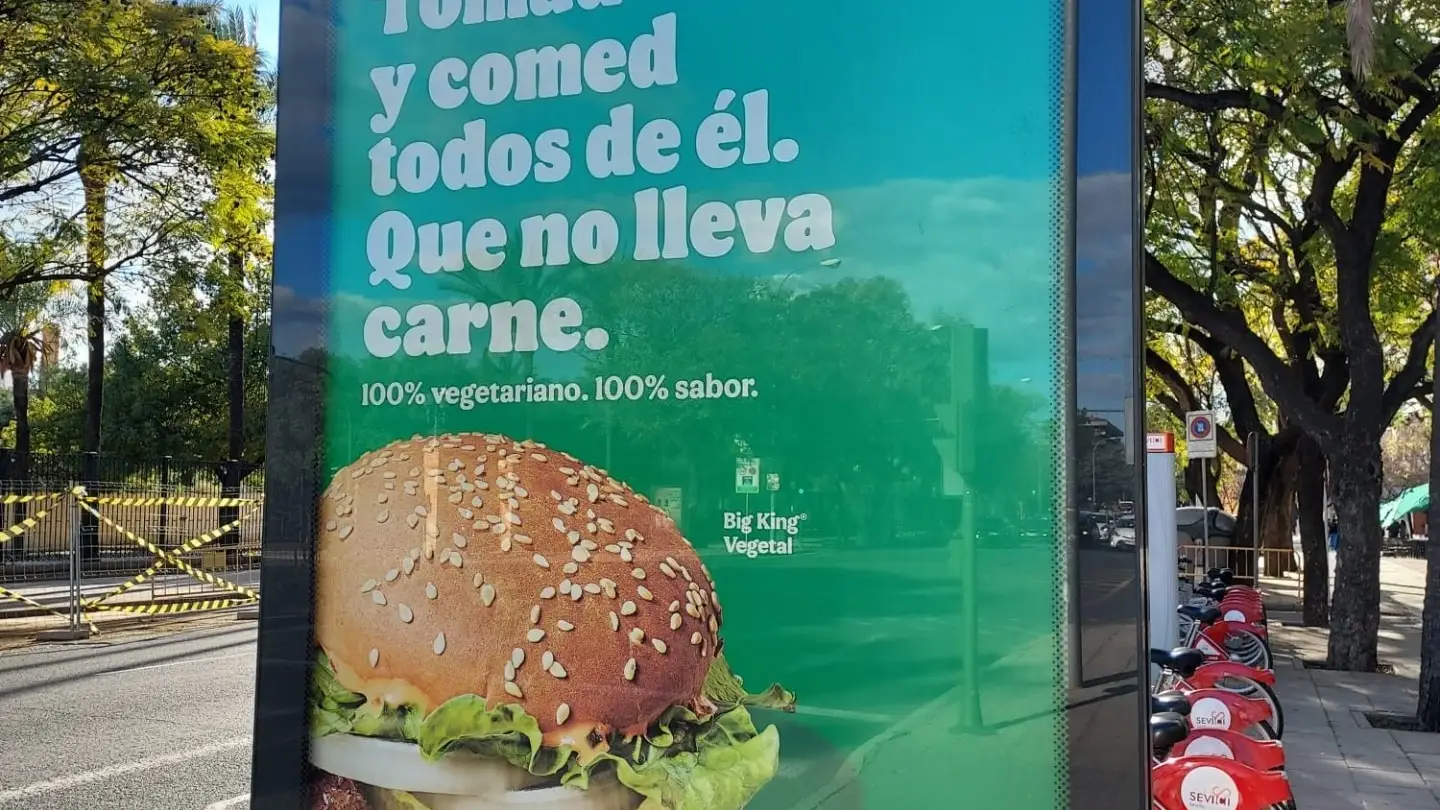 El anuncio vegano de Burger King que ha incendiado Twitter.