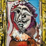 Cuadro 'Buste d'homme dans un cadre', de Picasso