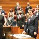 Fernández Mañueco jura su cargo como presidente de Castilla y León