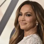 La actriz y cantante Jennifer Lopez en una proyección especial de la película "Marry Me" en Los Ángeles
