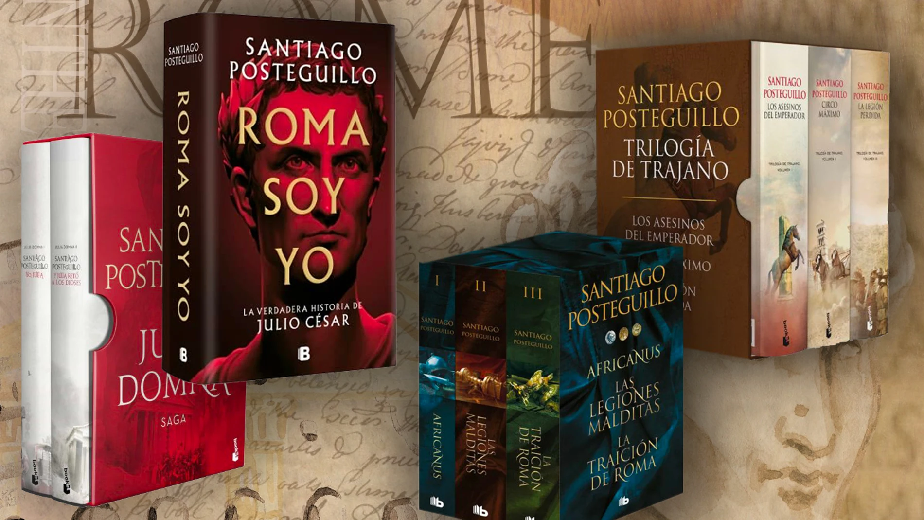Libros Santiago Posteguillo