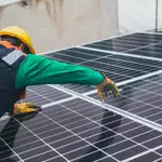Instalación de una placa fotovoltaica