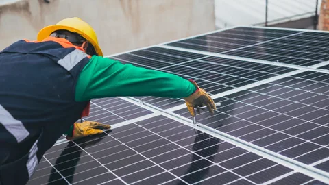 Instalación de una placa fotovoltaica