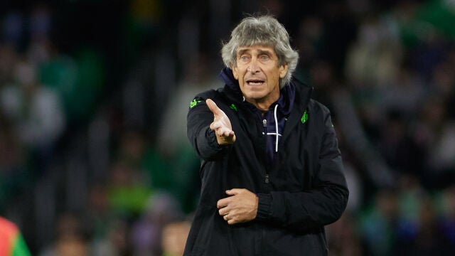 Manuel Pellegrini, entrenador del Real Betis.