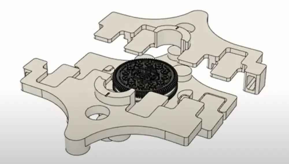 Instrumento para estudiar el comportamiento de los materiales en una galleta Oreo MIT 20/04/2022