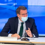 El líder del PP, Alberto Núñez Feijóo