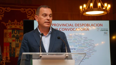 El presidente de la Diputación de Zamora, Francisco Requejo