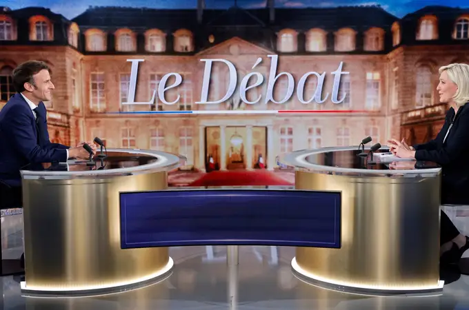 Macron se impone a Le Pen en un debate marcado por Putin y el islam