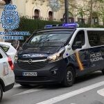 Furgón de Policía Nacional. POLICÍA NACIONAL