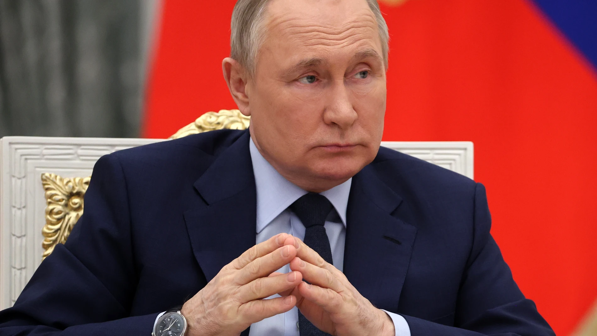 La preocupación por la salud del presidente ruso ha aumentado desde que comenzó la invasión a Ucrania | Fuente: Mikhail Klimentyev, Sputnik, via Associated Press