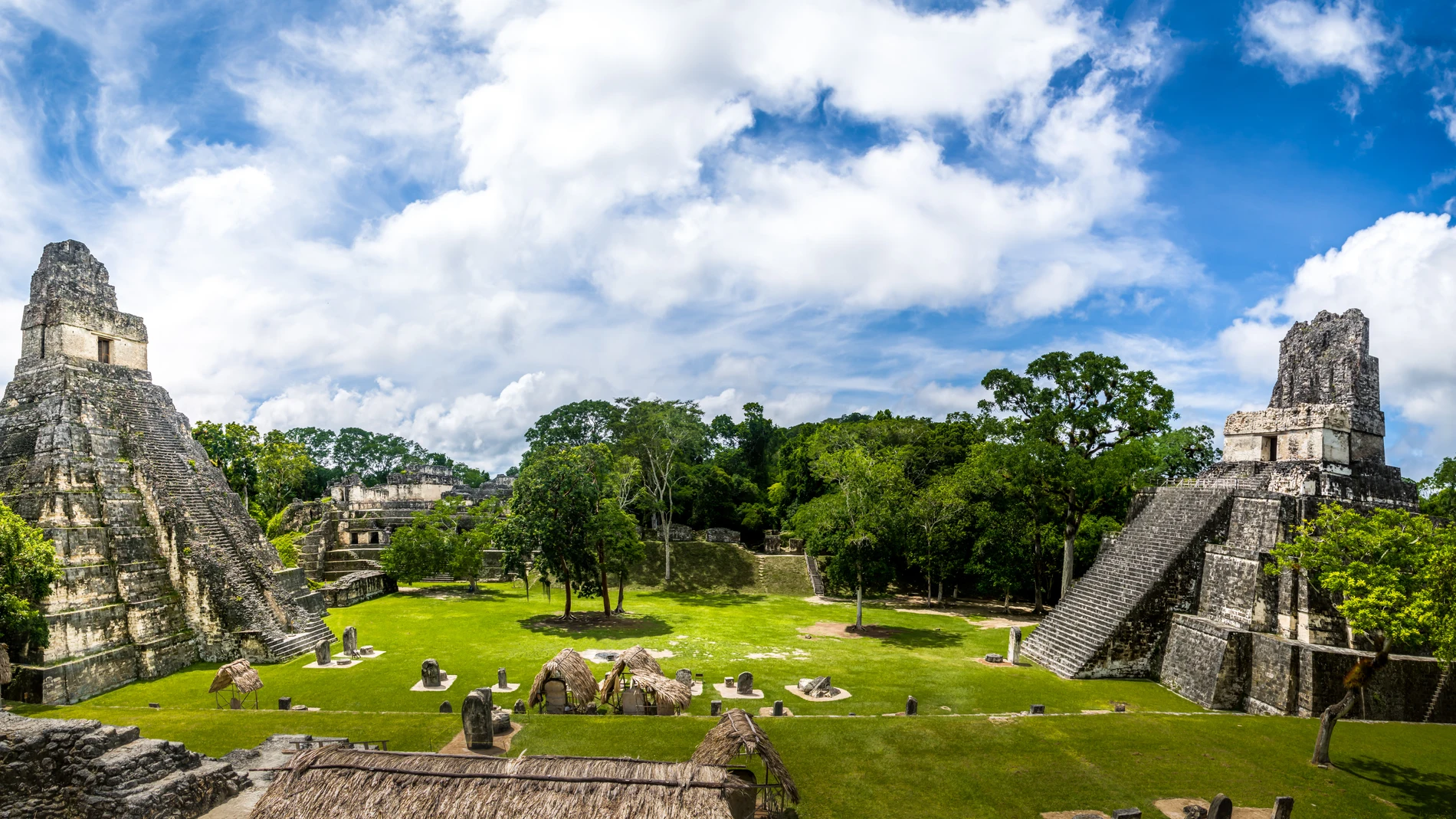 El parque nacional Tikal reúne algunas de las joyas de la cultura maya que atesora Guatemala