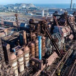 La acería de Azovstal, en Mariupol, antes de la guerra