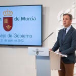 El consejero de presidencia de la Comunidad de Murcia Marcos Ortuño