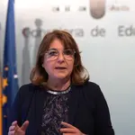 La consejera de Educación de la Región de Murcia, Mabel Campuzano