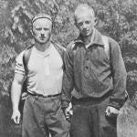 Yevgueni (izda.) y Vitali Abalákov fueron grandes alpinistas exploradores durante la época de la URSS