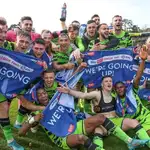 Forest Green Rovers celebra su histórico ascenso