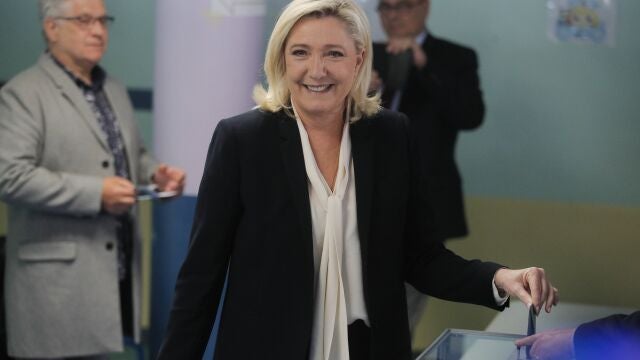 La ultraderechista, Marine Le Pen