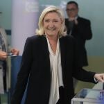 La ultraderechista, Marine Le Pen