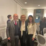 La imagen de Le Pen y Olona publicada por Buxadé