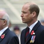 El príncipe William, en un acto oficial en Londres