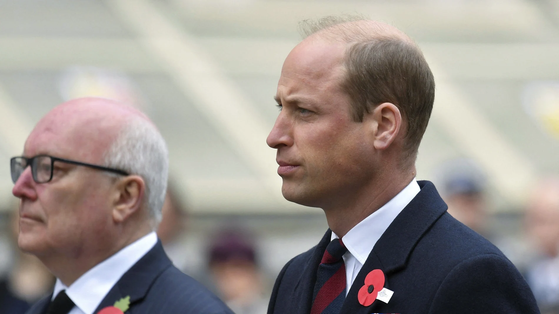 El príncipe William, en un acto oficial en Londres
