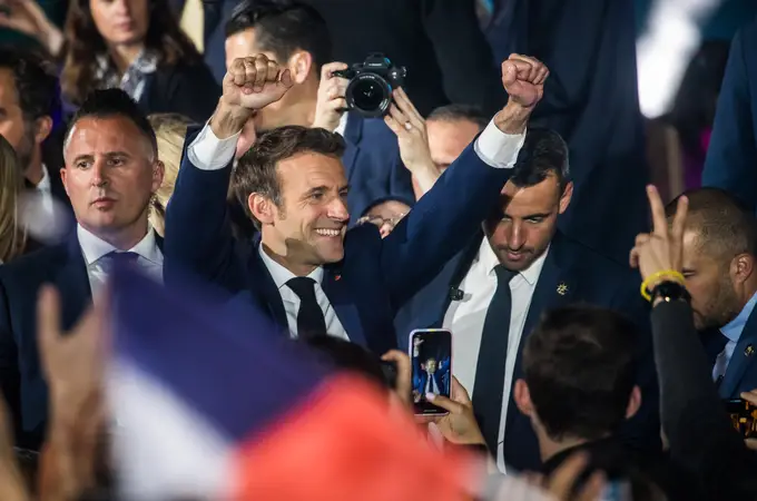 África celebra la victoria de Macron