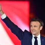 El presidente francés, Emmanuel Macron 25/04/2022