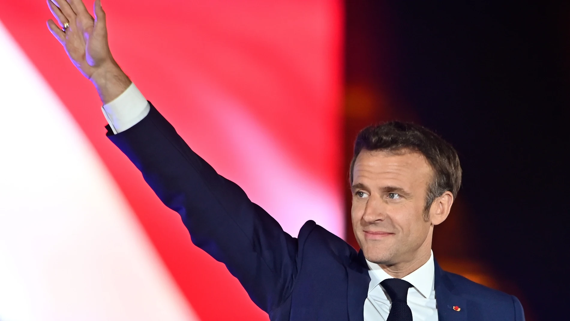 El presidente francés, Emmanuel Macron 25/04/2022
